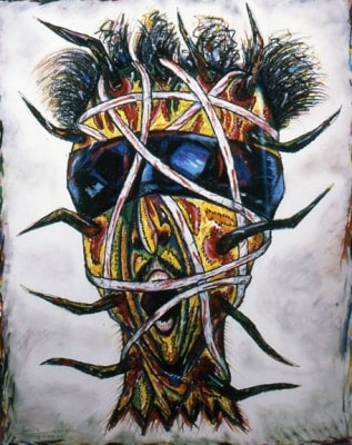Luis Cruz Azaceta 'Self-Portrait – Bound Head,' 1984