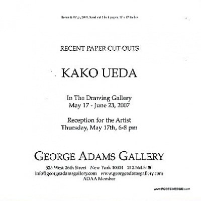 Kako Ueda Show Announcement Card