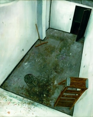 Amer Kobaslija Painter's Floor with an Open Door, 2005