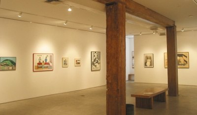Installation view, 'Joan Brown: Selected Drawings, 1957-1987,' George Adams Gallery, New York, 2011.