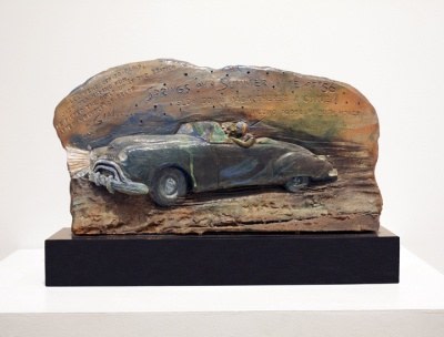 Robert Arneson 'Memorial Slab #1: Springs on a Summer Night,' 1988