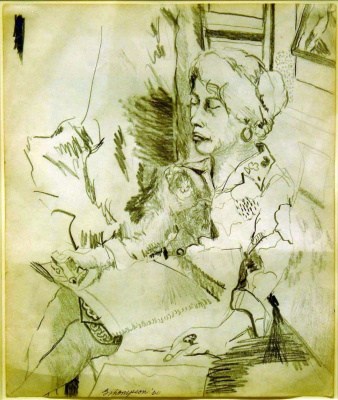 Bob Thompson 'Abby,' 1960