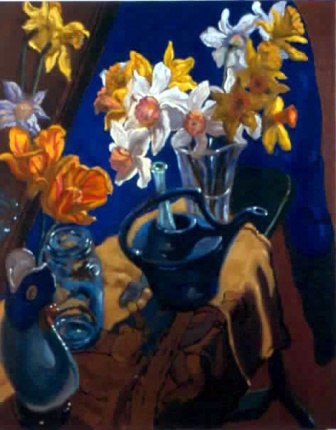 Jack Beal Still-life with Fish