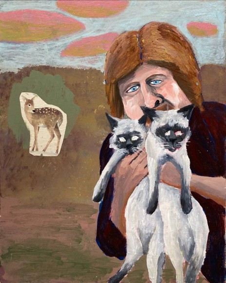 Cate White,&nbsp;'Doug (cat man),' 2024