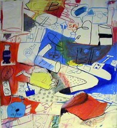 Peter Saul Untitled (Luke Strik)