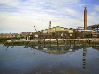 Andrew Lenaghan View of Gowanus from huntington, 1999