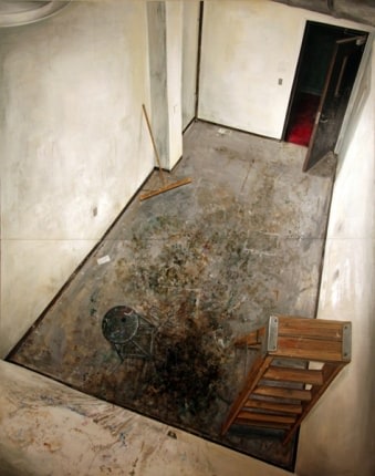 Amer Kobaslija Painter's Floor with an Open Door, 2006