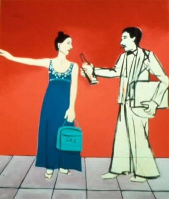 Joan Brown The Departure, 1976