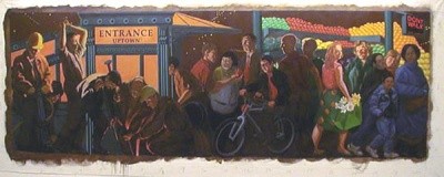 Jack Beal The Return of Spring (Study for Times Square Subway Mosaic), 1997