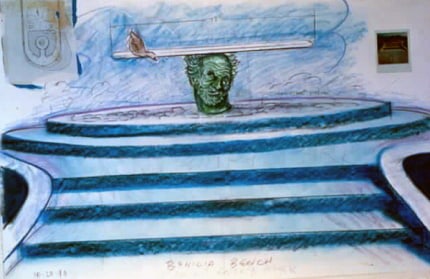 Robert Arneson Benecia Bench