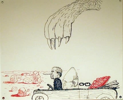 Enrique Chagoya Poor George (After PG) #5, 2004