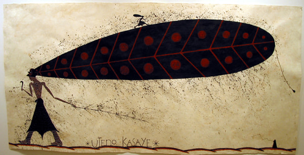 Jose Bedia, Uteno Kasaye / Angry Uteno