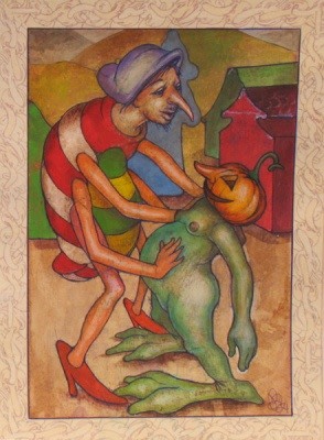 James Barsness Untitled (with jack o'lantern), 2004