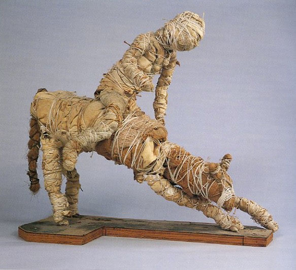 Joan Brown Man on Horseback, 1957