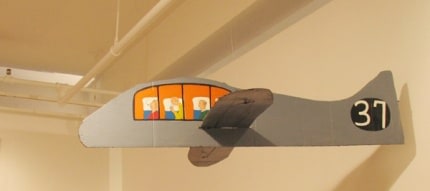 Joan Brown Airplane, 1974