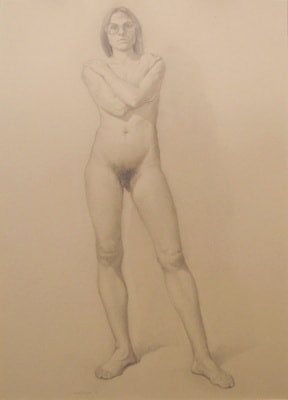 William Beckman 'Study for Diana IV,' 1980