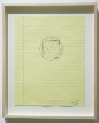 Ron Nagle Untitled study, 2009