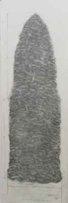 Robert Arneson Study for 'Missile Monument,' 1985