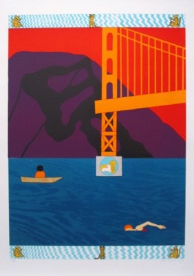 Joan Brown 'Golden Gate Bridge,' 1987