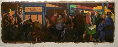 Jack Beal The Return of Spring, 1997 (Study for Time Square Subway Station Mosaic), 1997