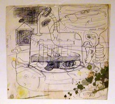 Peter Saul Untitled (Superman Punishment Study), 1963