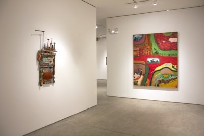 Installation view, Roy De Forest, Selected Works, 1960-1969, George Adams Gallery, New York, 2013.