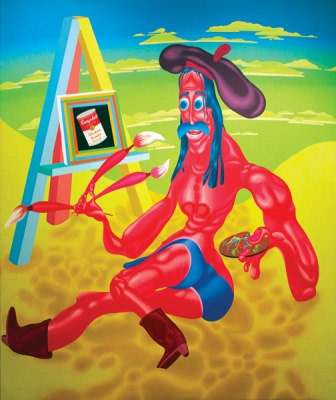 Peter Saul California Artist, 1973