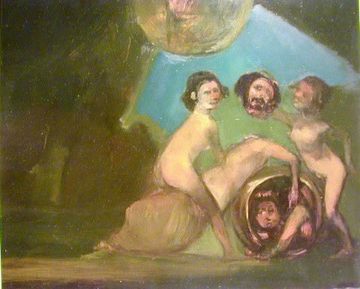 Ansel Krut The Mother of Pentheus Wrenches Off His Head