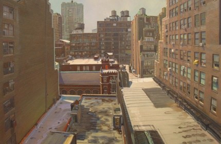 Andrew Lenaghan West 36th Street from Ron's Back Window, 2006