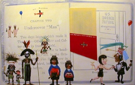 Enrique Chagoya Undercover Man