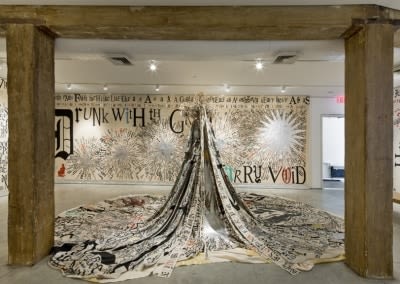 Lesley Dill Faith & the Devil Installation View, 2011 - 2012