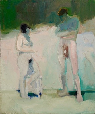 Elmer Bischoff, 'Untitled (Two Figures),' 1960