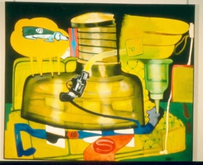 Peter Saul Superman's Punishment