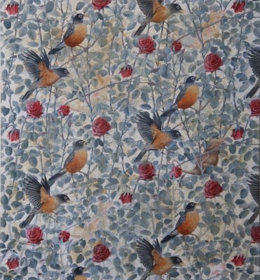 Alain Vaes, 'Roses and Robins,' 2011