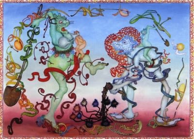 James Barsness exhibition announcement card 2012