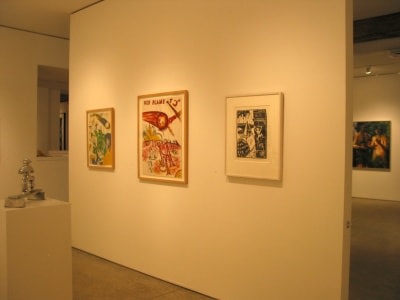 Installation view, H.C. Westermann, Woodcuts, Linocuts, and Lithographs 1962-1975, George Adams Gallery, New York, 2010.