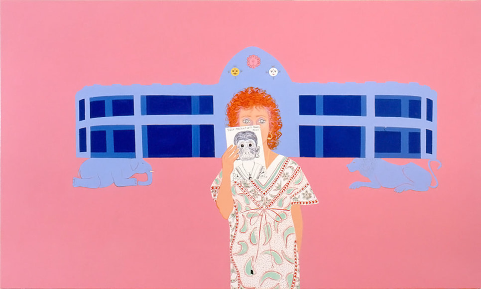 Joan Brown, Homage to Sathya Sai Baba, 1983