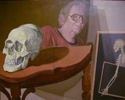 Jack Beal Self-Portrait with Anatomy No. 3, 1986-87