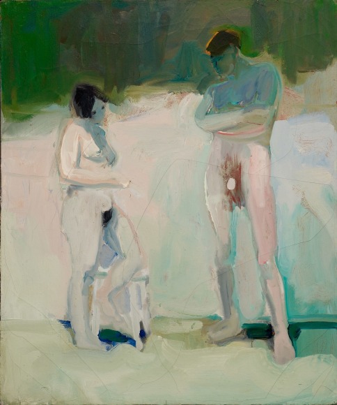 Elmer Bischoff, Untitled (Two Figures), 1960