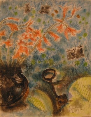 Joyce Treiman 'Pink and Key,' 1991