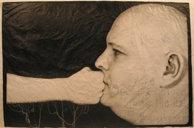 Lesley Dill, 'He Felt,' 2000