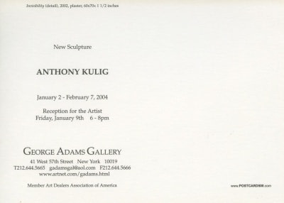 Anthony Kulig Show Announcement (continued)