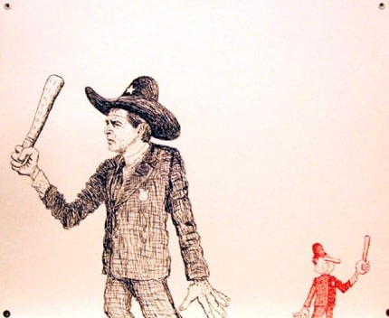 Enrique Chagoya Poor George (After PG) #1, 2004
