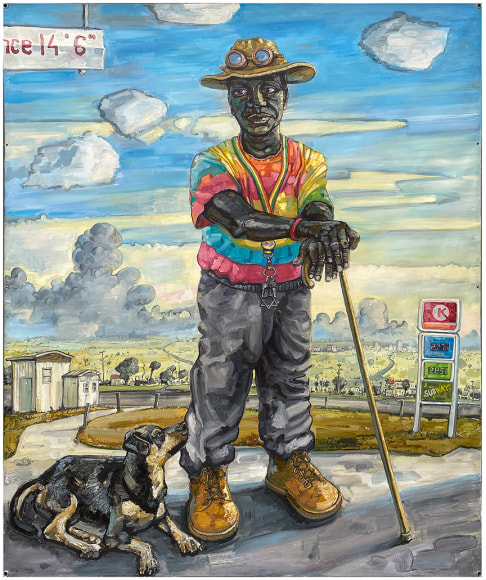 Man with Dog