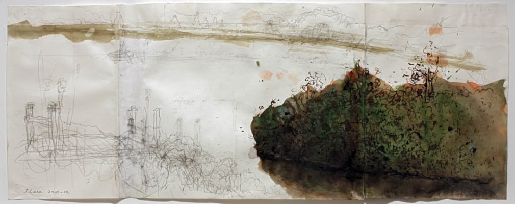 Bog, 2010-2012, Pencil, Ink, Watercolor on paper