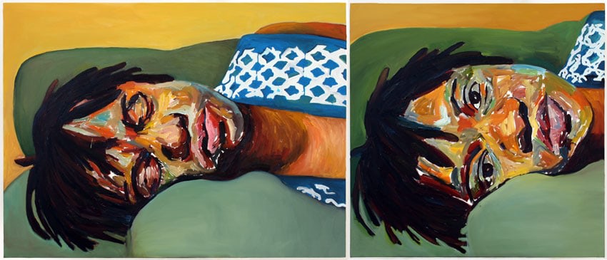 Eyes Wide Open, 2013, Oil on Canvas