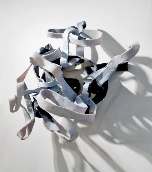 SPLASH II, 2008, Felt and resin