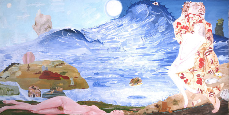 THE SPRING FOR WHICH I LONGED, 2001-2003, Acrylic on canvas