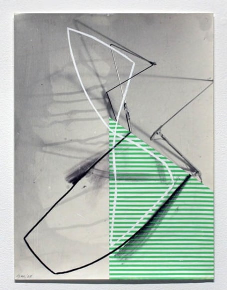 Untitled, 2008, Ink on photo emulsion paper