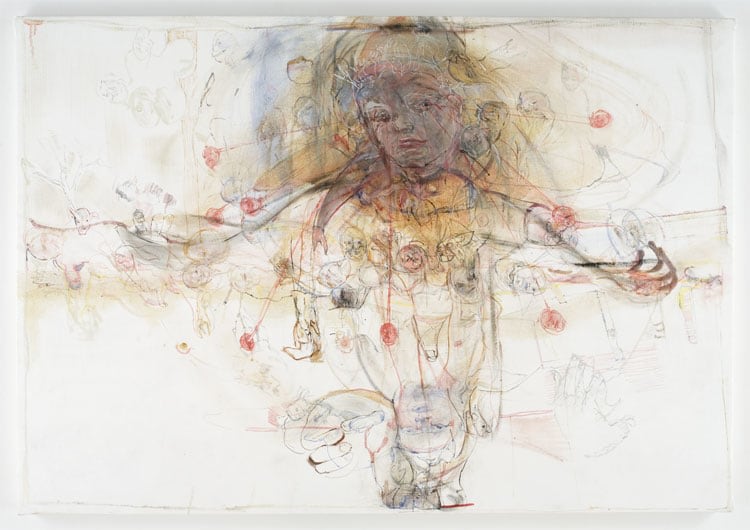 Judy Glantzman, THE RIDE, 2008